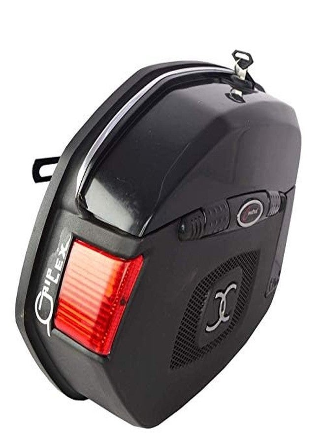 Autovea Bike Side Luggage Box (Black) for TVS Max 4R - Image 1
